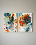 Farveskitser #33 og #34 - 29,7 x 40,5 cm)