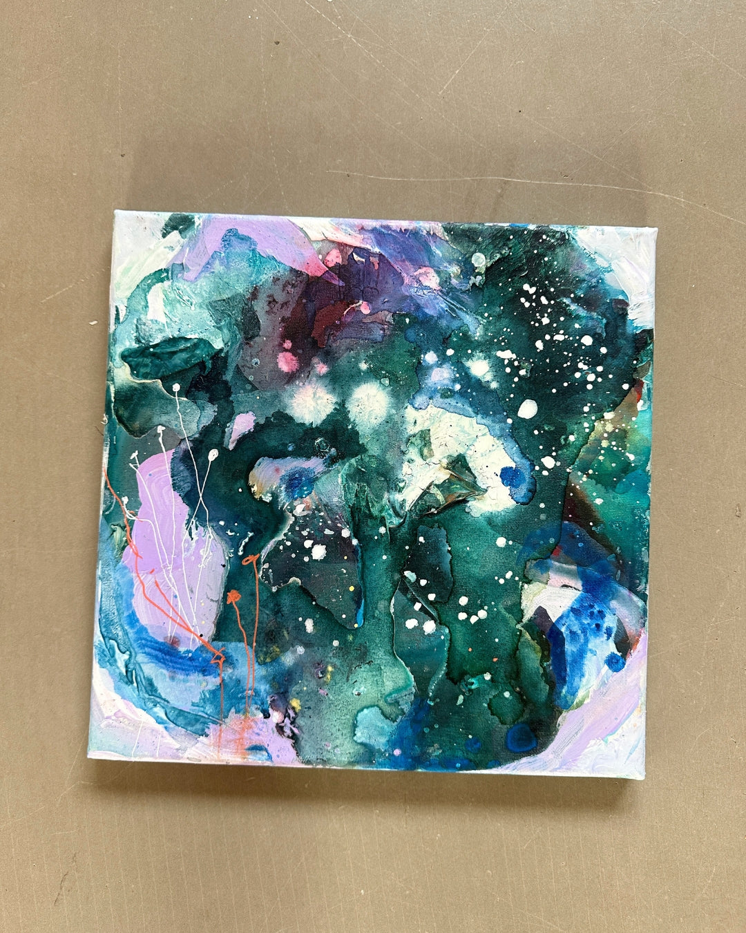 Farve-skitse #1 - 30x30 cm