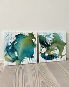 Soft Farveskitser #20 og #21  - 40x40 cm