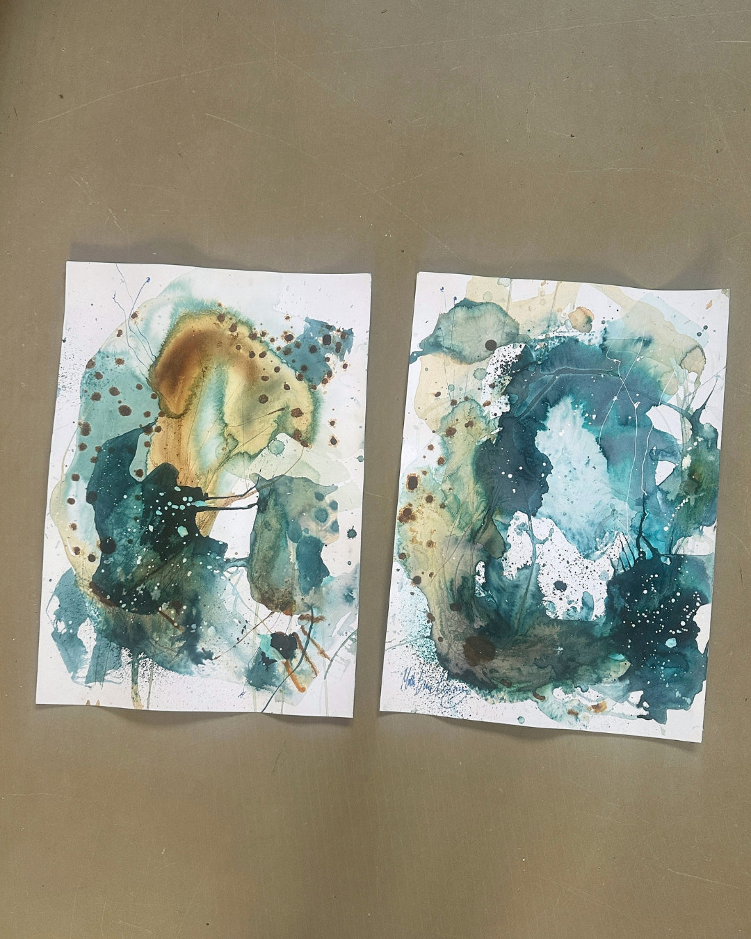 Soft farveskitser #8 og #9 - A3 (29,7 x 42,0 cm)