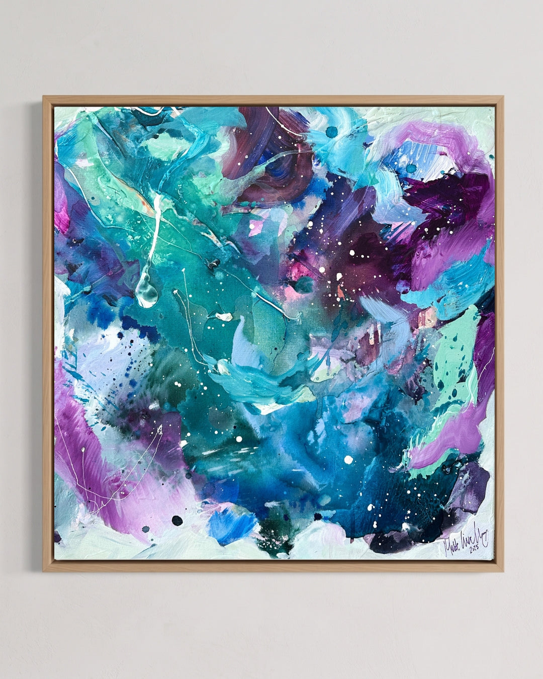Colour scapes no. 2 - 60x60 cm