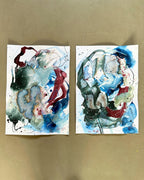 Soft farveskitser #39 og #40 - A3 (29,7 x 42,0 cm)