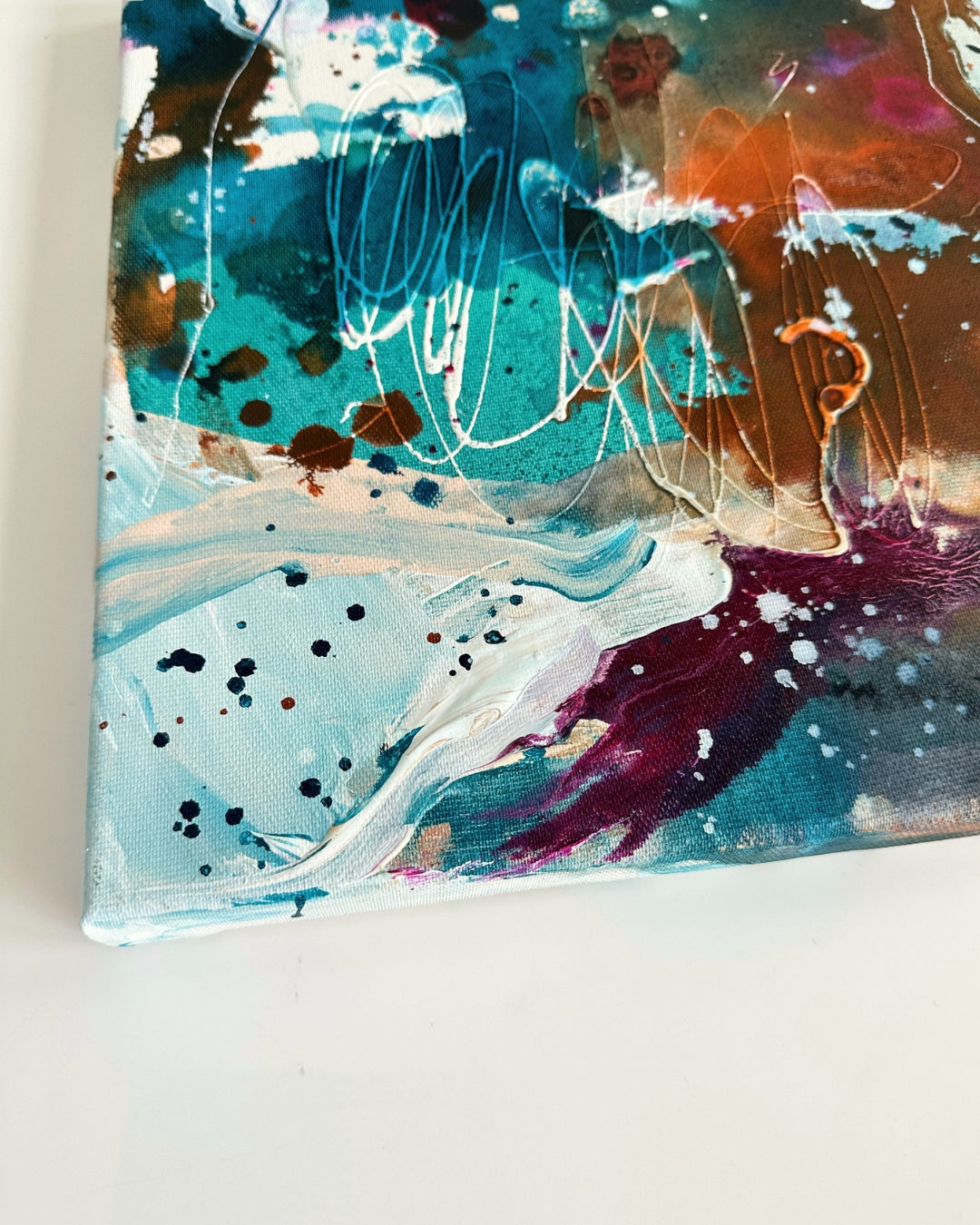 Farve-skitse #7 - 30x30 cm
