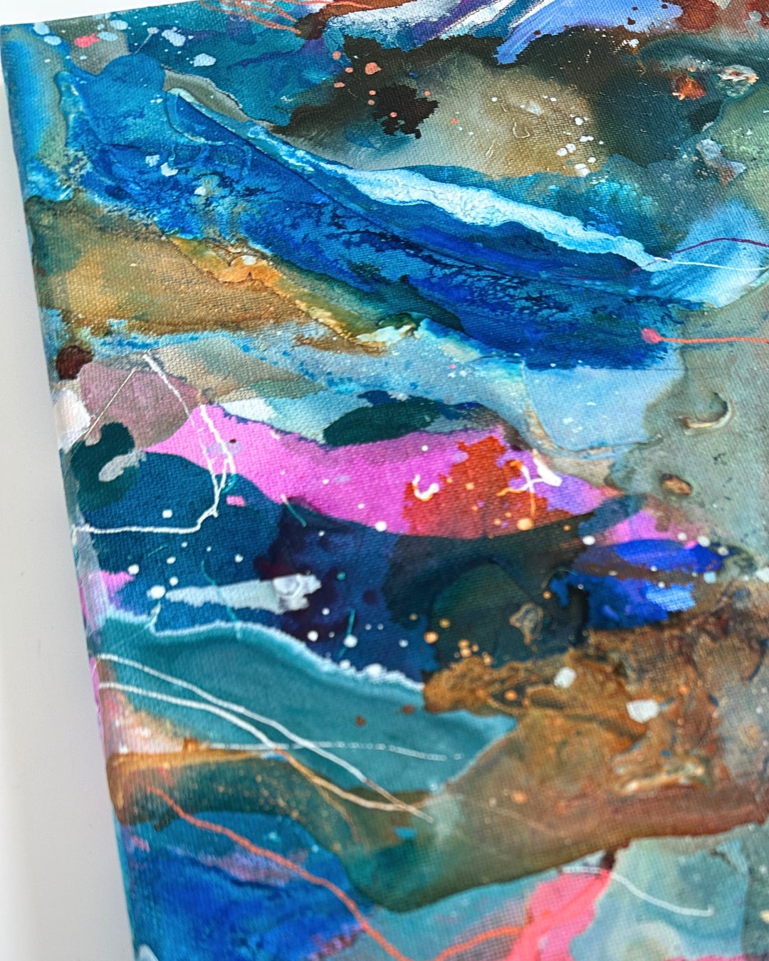 Farve-skitse #4 - 30x30 cm