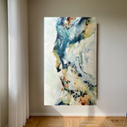 Soft #2 - 90x150 cm - i egetræsramme