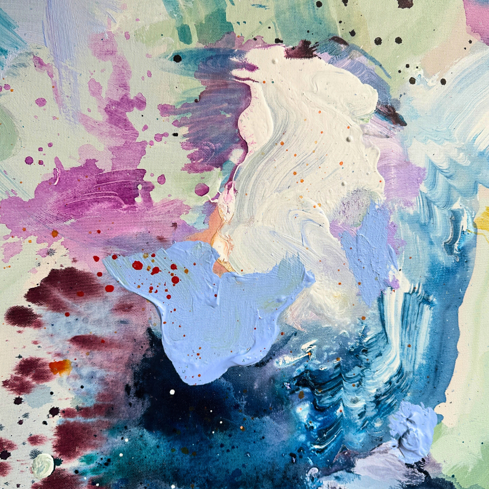 Panorama #3, i egetræs-ramme (90x120 cm)