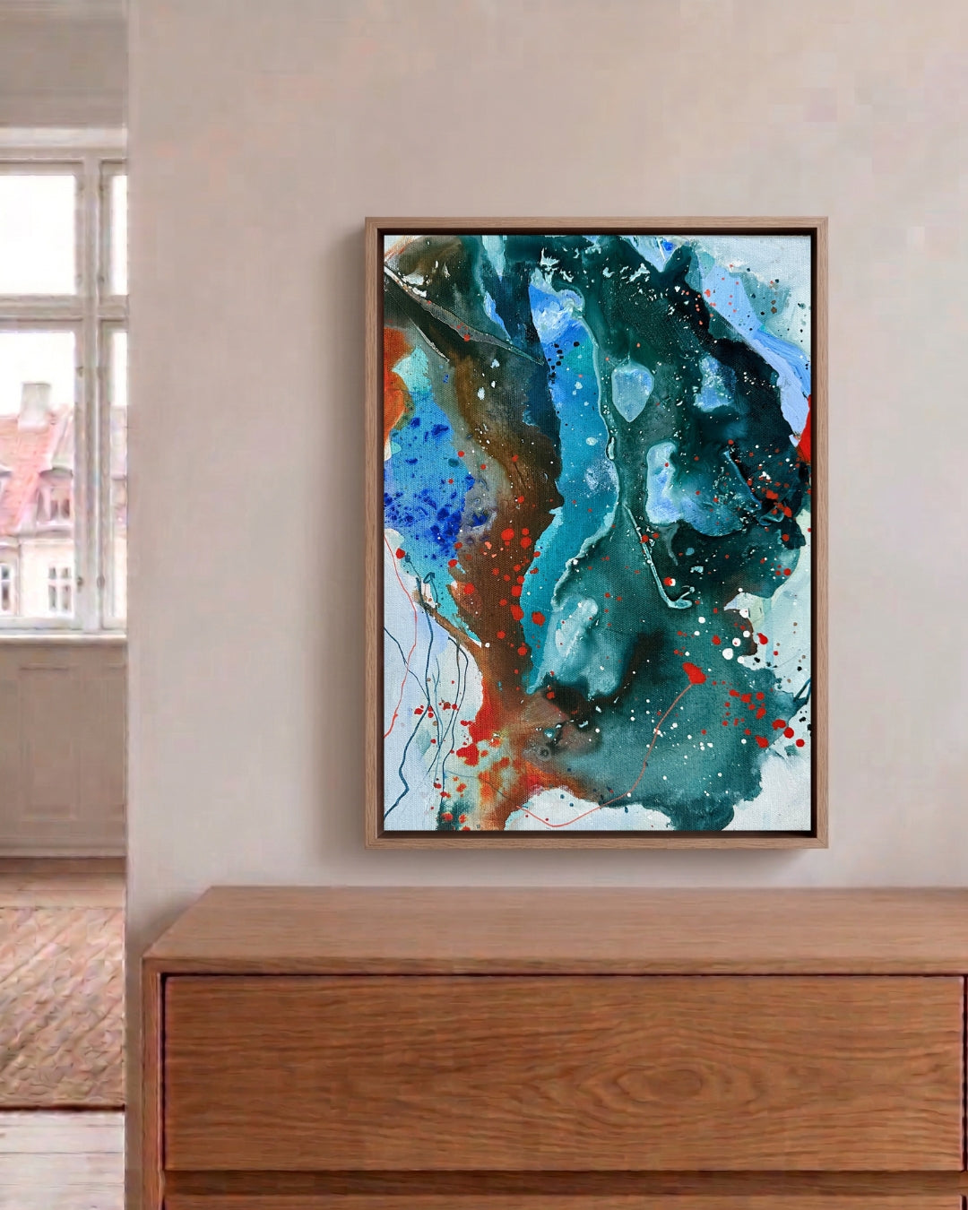 Panorama farveskitse #11 (30 x 40 cm)