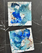 Soft Farveskitser #24 og #25  - 20x20 cm