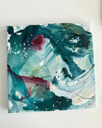 Farve-skitse #21 og #22 og #23 - 20x20 cm
