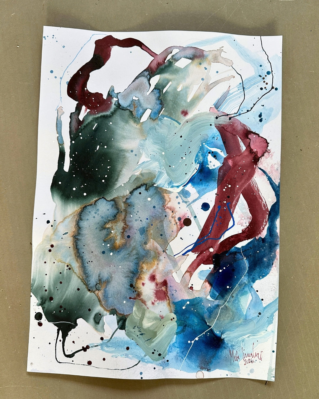 Soft farveskitser #39 og #40 - A3 (29,7 x 42,0 cm)