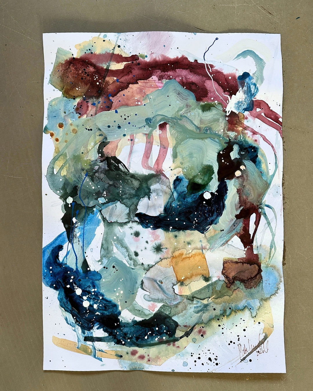Soft farveskitser #35 og #36   - A2 (42 × 59,4 cm)