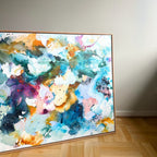 Panorama #5, i egetræs-ramme (90x120 cm)
