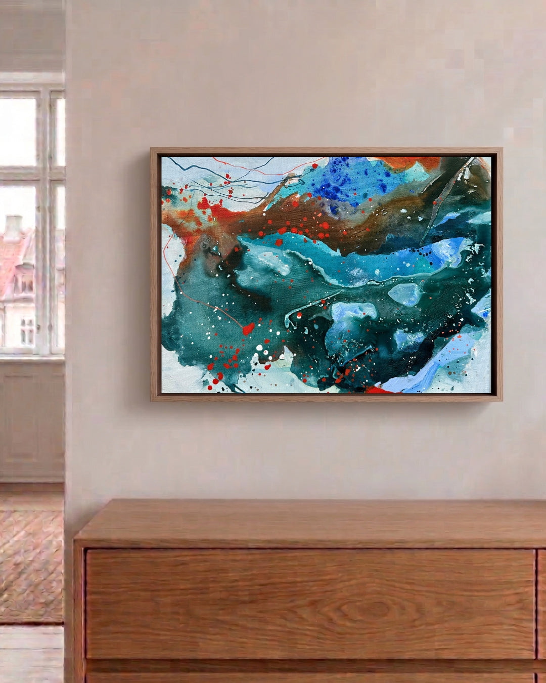 Panorama farveskitse #11 (30 x 40 cm)