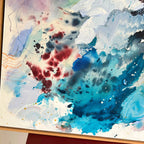 Panorama #2, i egetræs-ramme (100x120 cm)