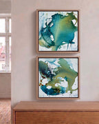 Soft Farveskitser #20 og #21  - 40x40 cm