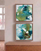 Soft Farveskitser #22 og #23  - 40x40 cm