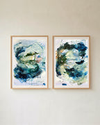 Soft farveskitser #33 og #34   - A2 (42 × 59,4 cm)