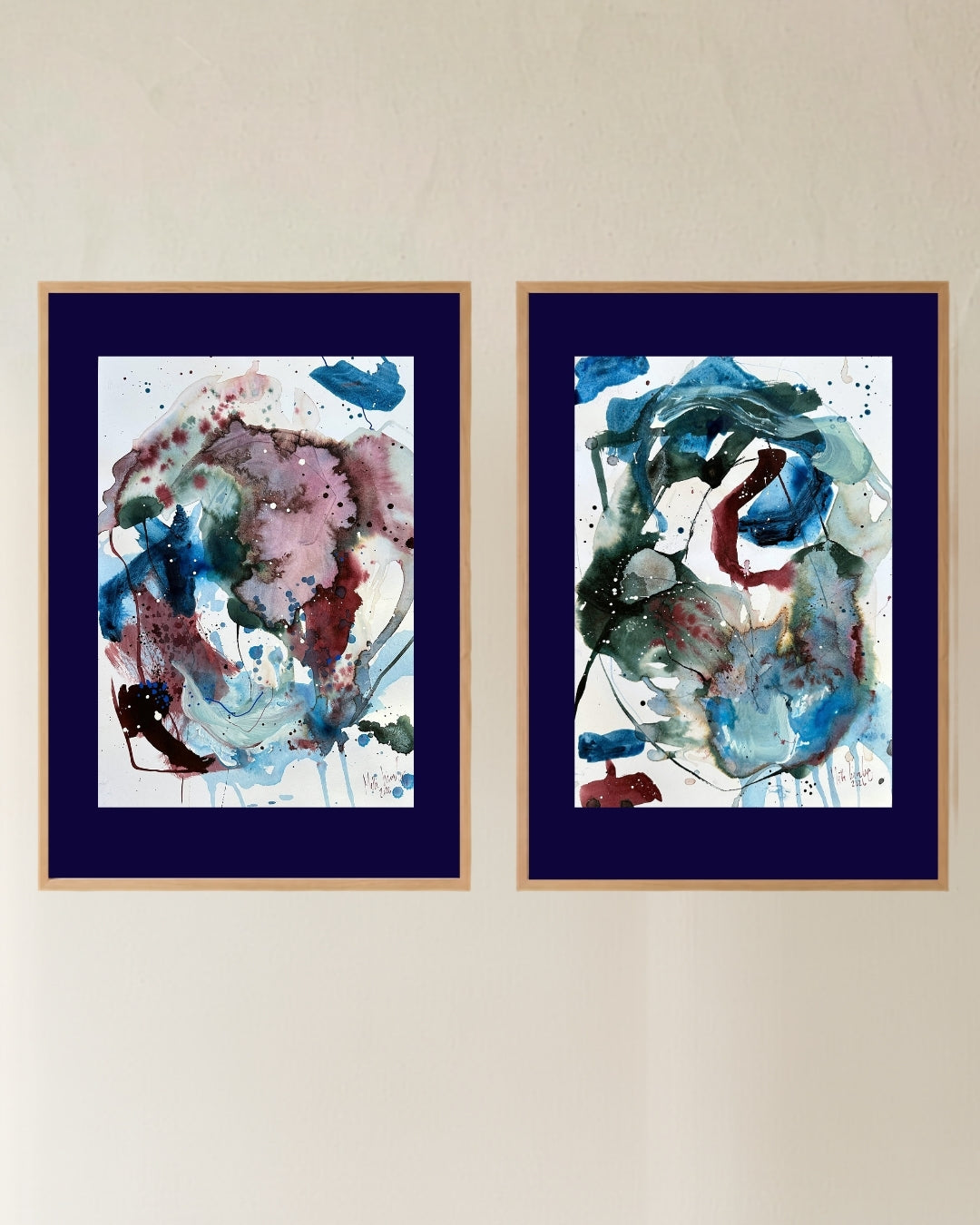 Soft farveskitser #41 og #42 - A3 (29,7 x 42,0 cm)