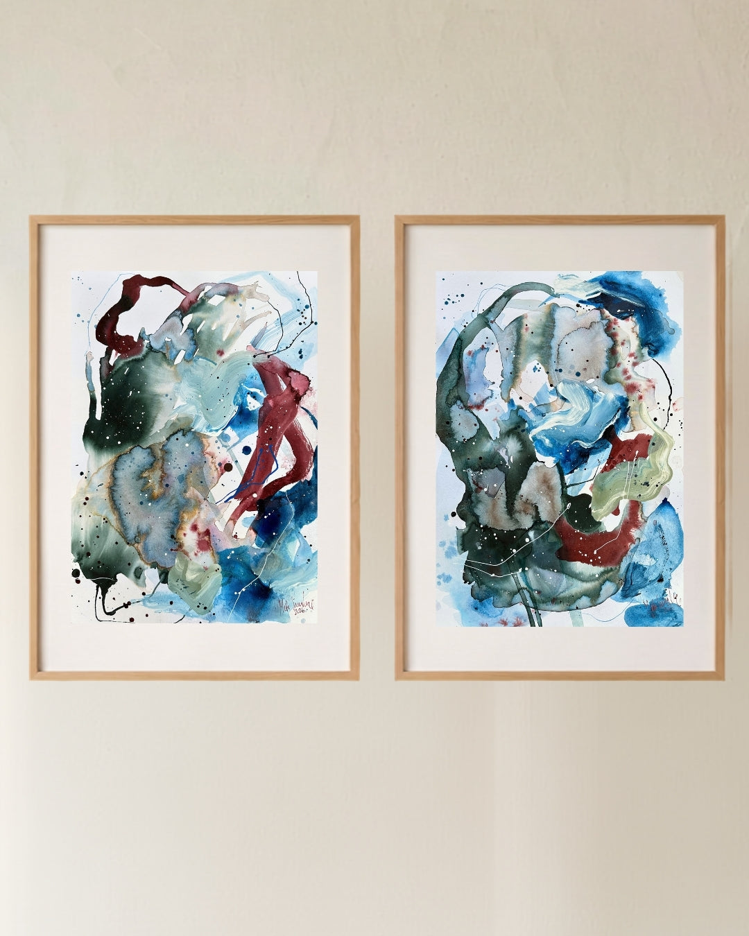 Soft farveskitser #39 og #40 - A3 (29,7 x 42,0 cm)