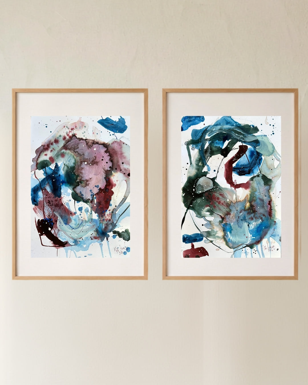 Soft farveskitser #41 og #42 - A3 (29,7 x 42,0 cm)