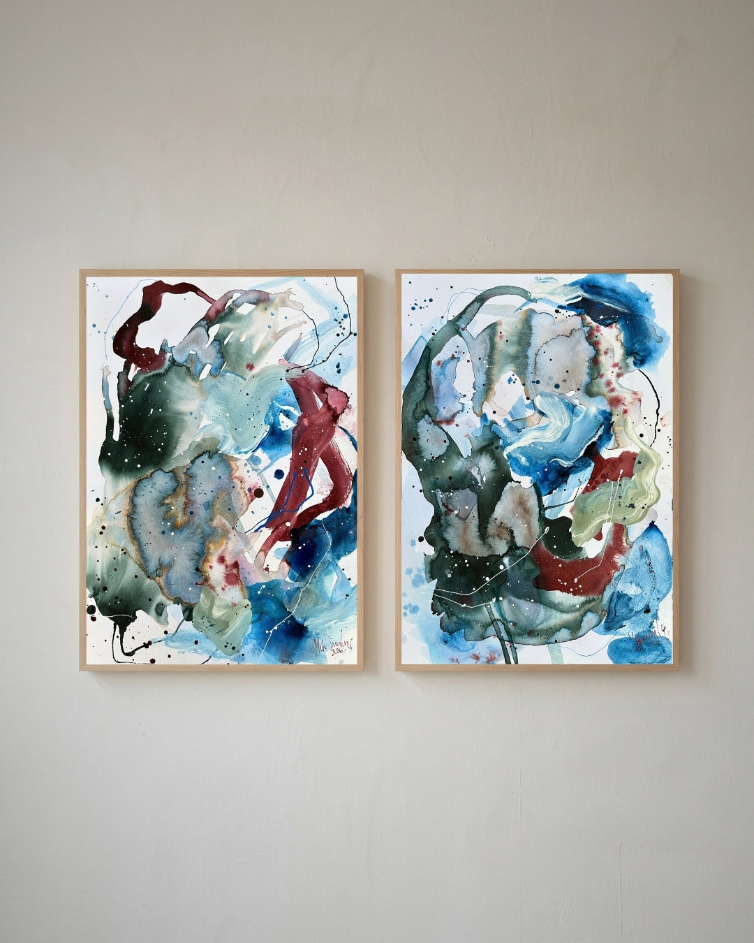 Soft farveskitser #39 og #40 - A3 (29,7 x 42,0 cm)