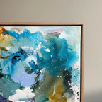 Panorama #5, i egetræs-ramme (90x120 cm)