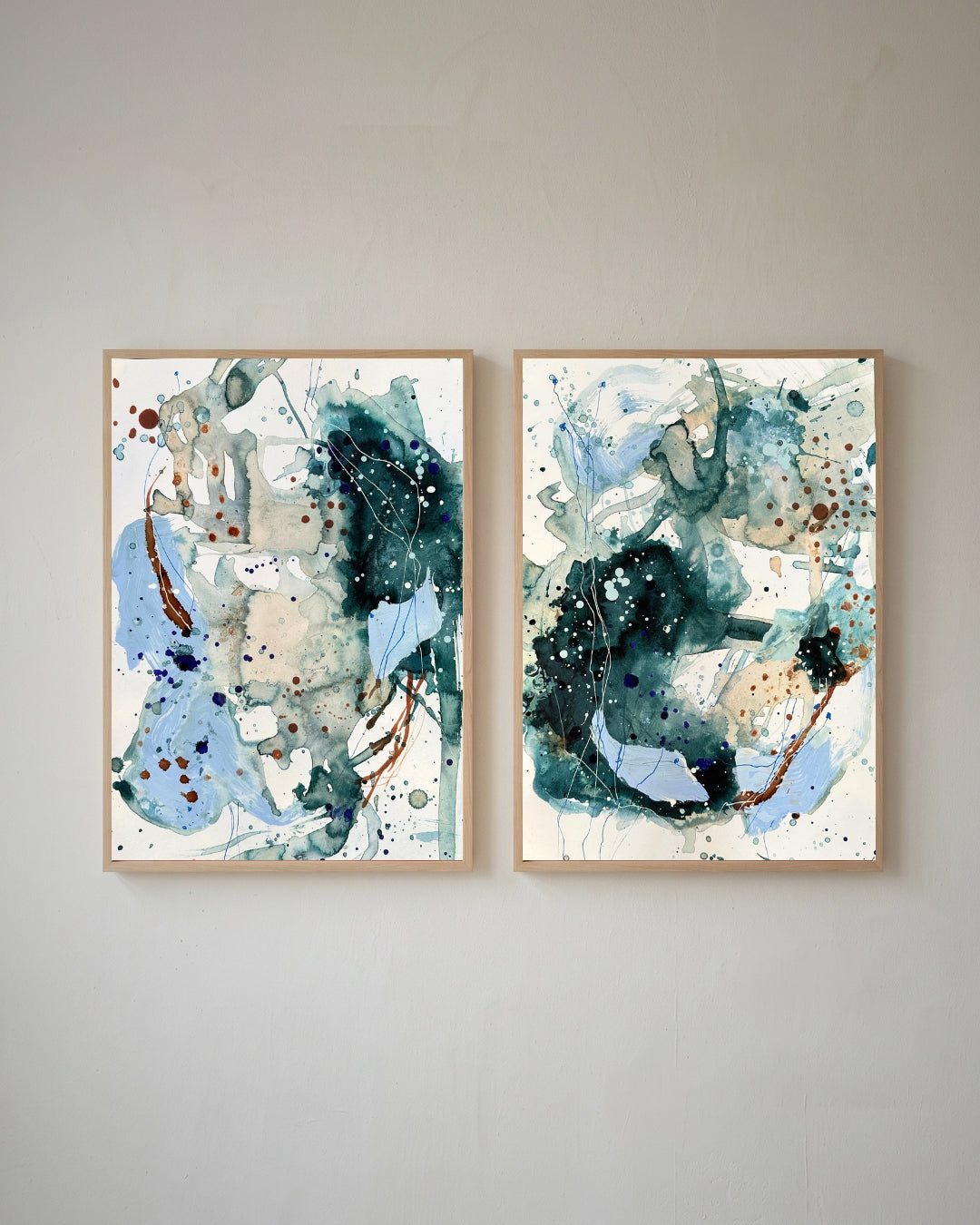 Soft farveskitser #1 og #2 - A3 (29,7 x 42,0 cm)