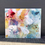 "Shiny battle" - 100x120 cm