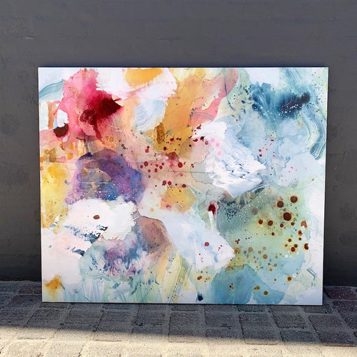"Shiny battle" - 100x120 cm