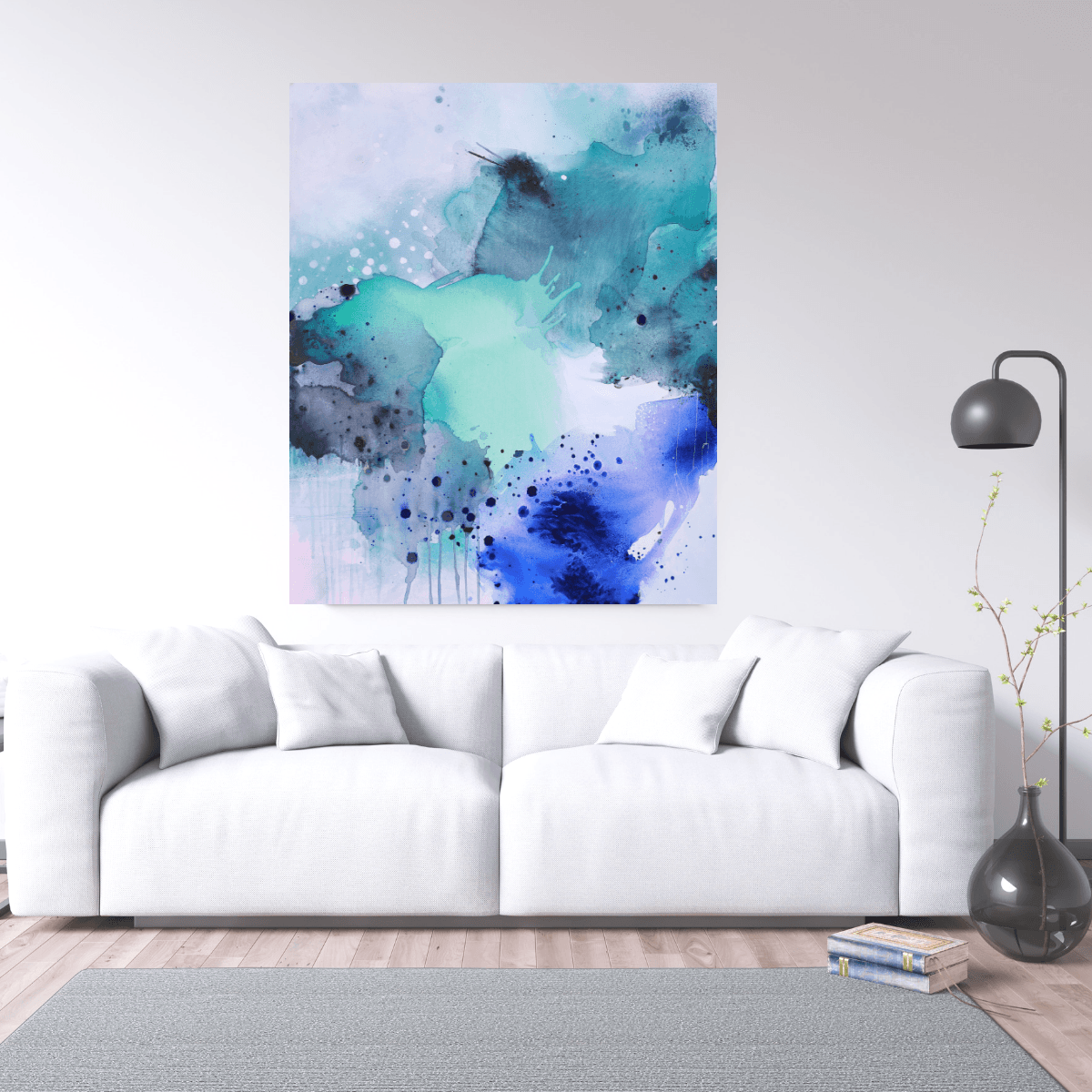 Uden titel - 100x120 cm