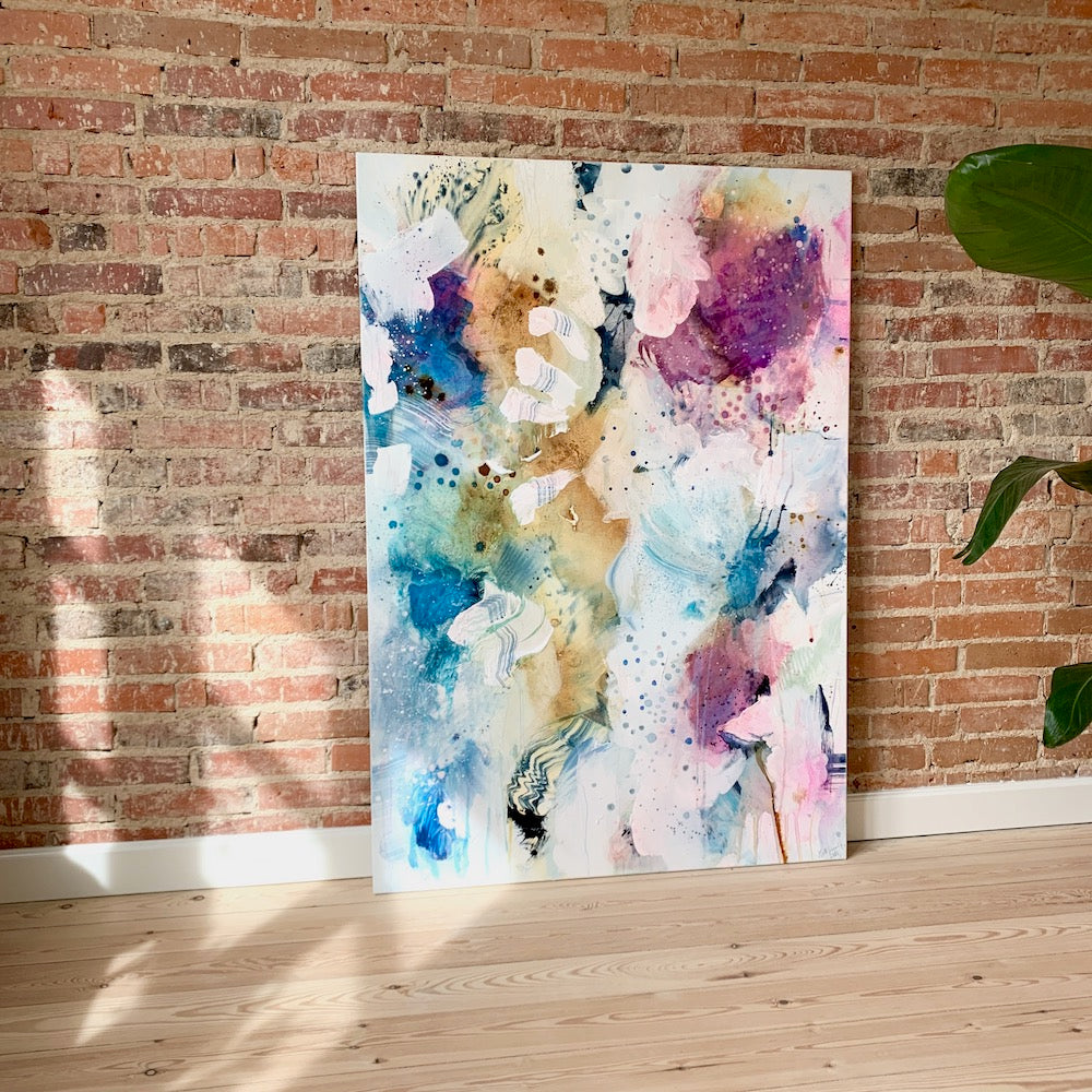 Colour talk #1 - 90x130 cm