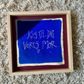 Kys til dig. Vores Mor - originalt papirværk - 30x30 cm
