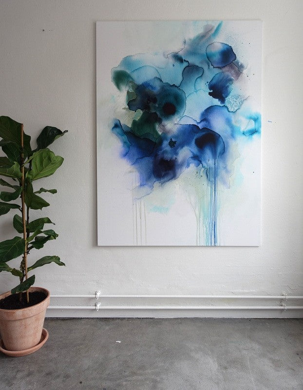 "Lakes" 110x150 cm (9000 kr.)