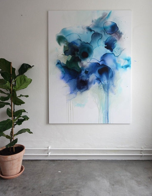 "Lakes" 110x150 cm (9000 kr.)