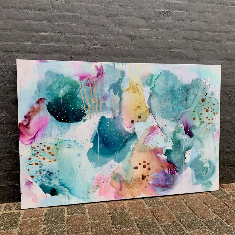 "Shuffle" - 100x150 cm