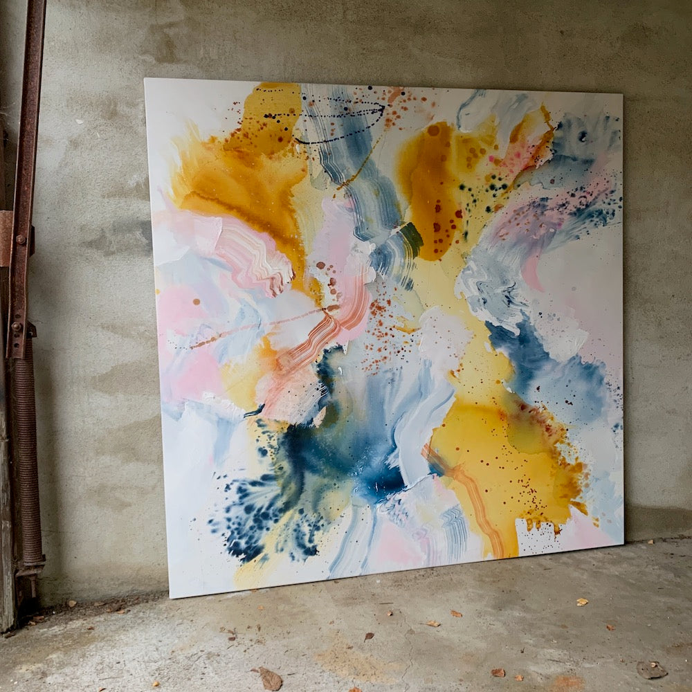 Between sunsets - 150x150 cm