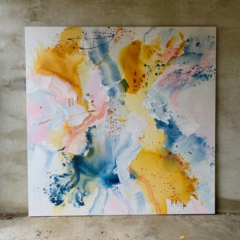 Between sunsets - 150x150 cm
