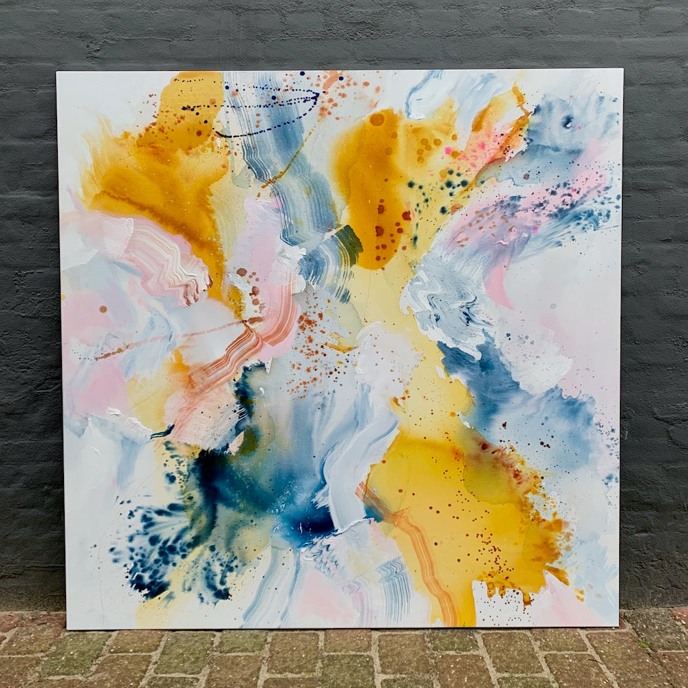 Between sunsets - 150x150 cm