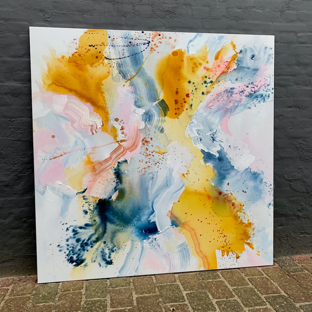 Between sunsets - 150x150 cm