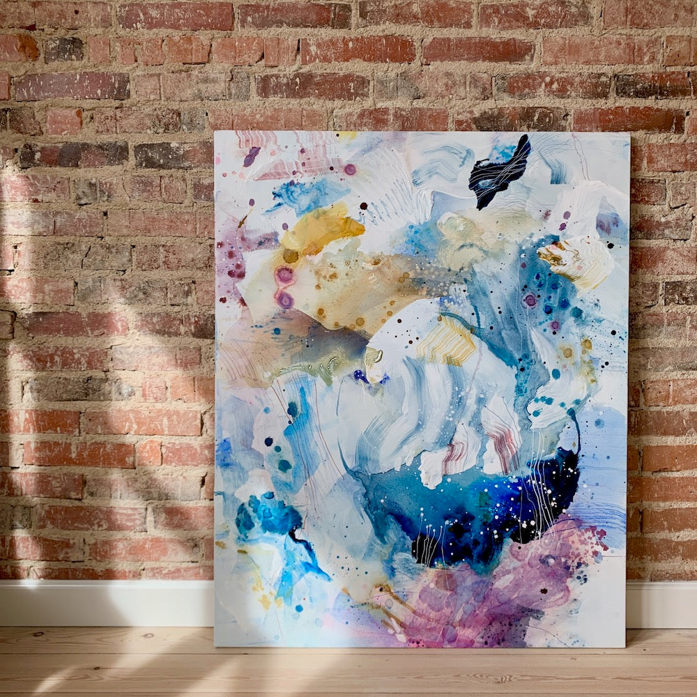 Colour talk #2 - 80x100 cm