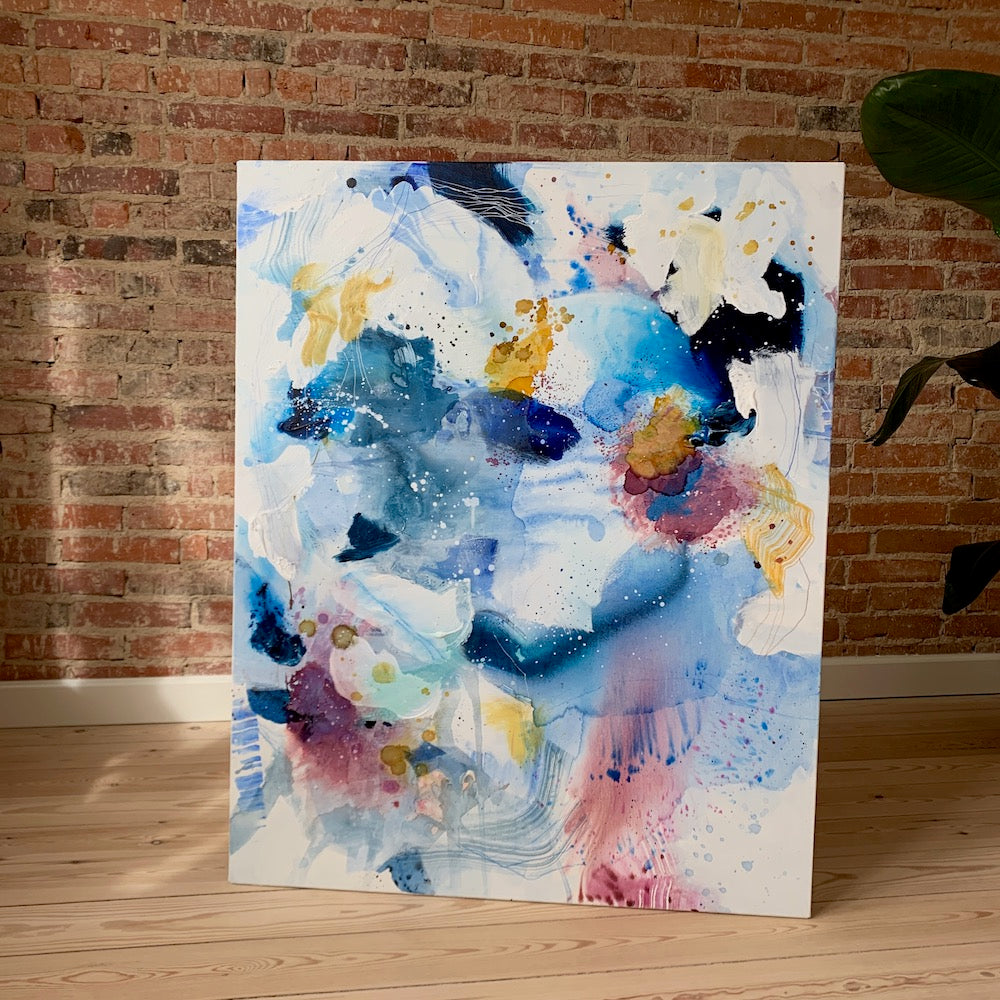 Colour talk #3 - 80x100 cm