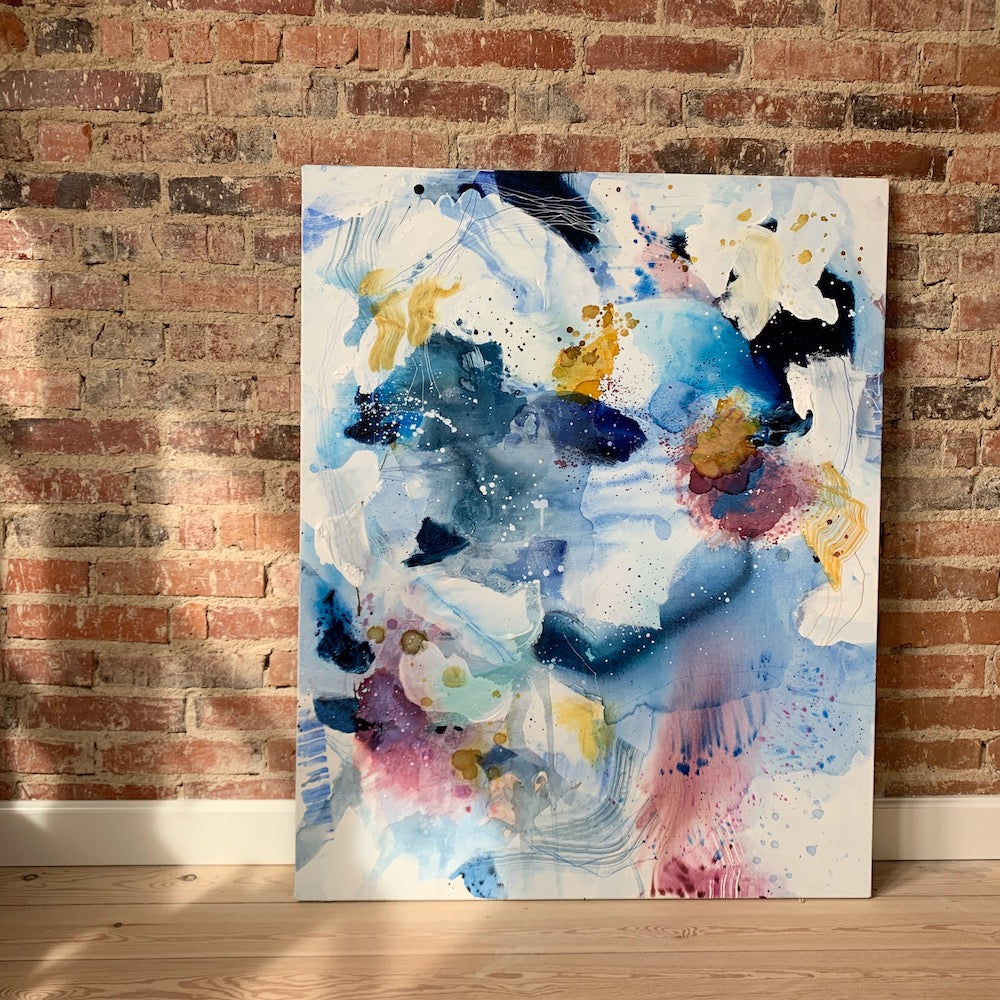 Colour talk #3 - 80x100 cm