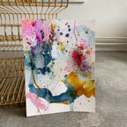 Tonight's the night - papirmaleri - 32x24 cm