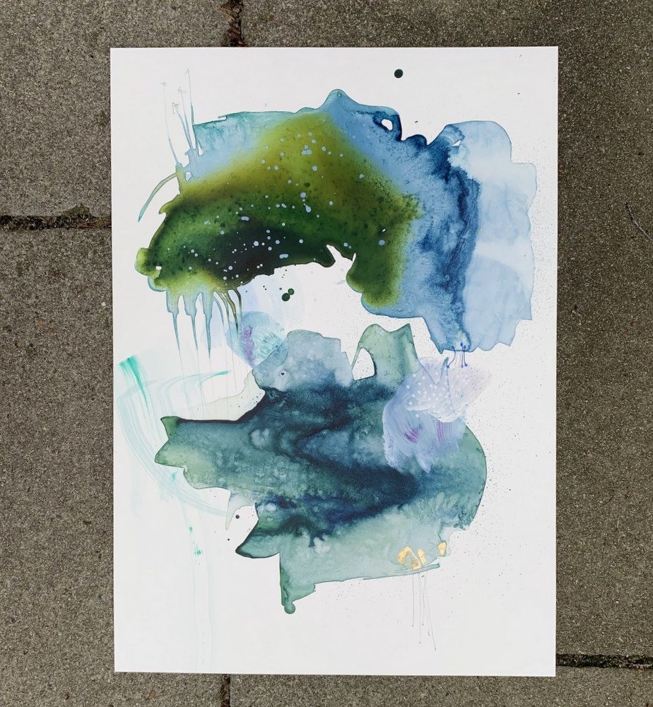 Go Green 1 - A2 størrelse (42 x 59,4 cm)