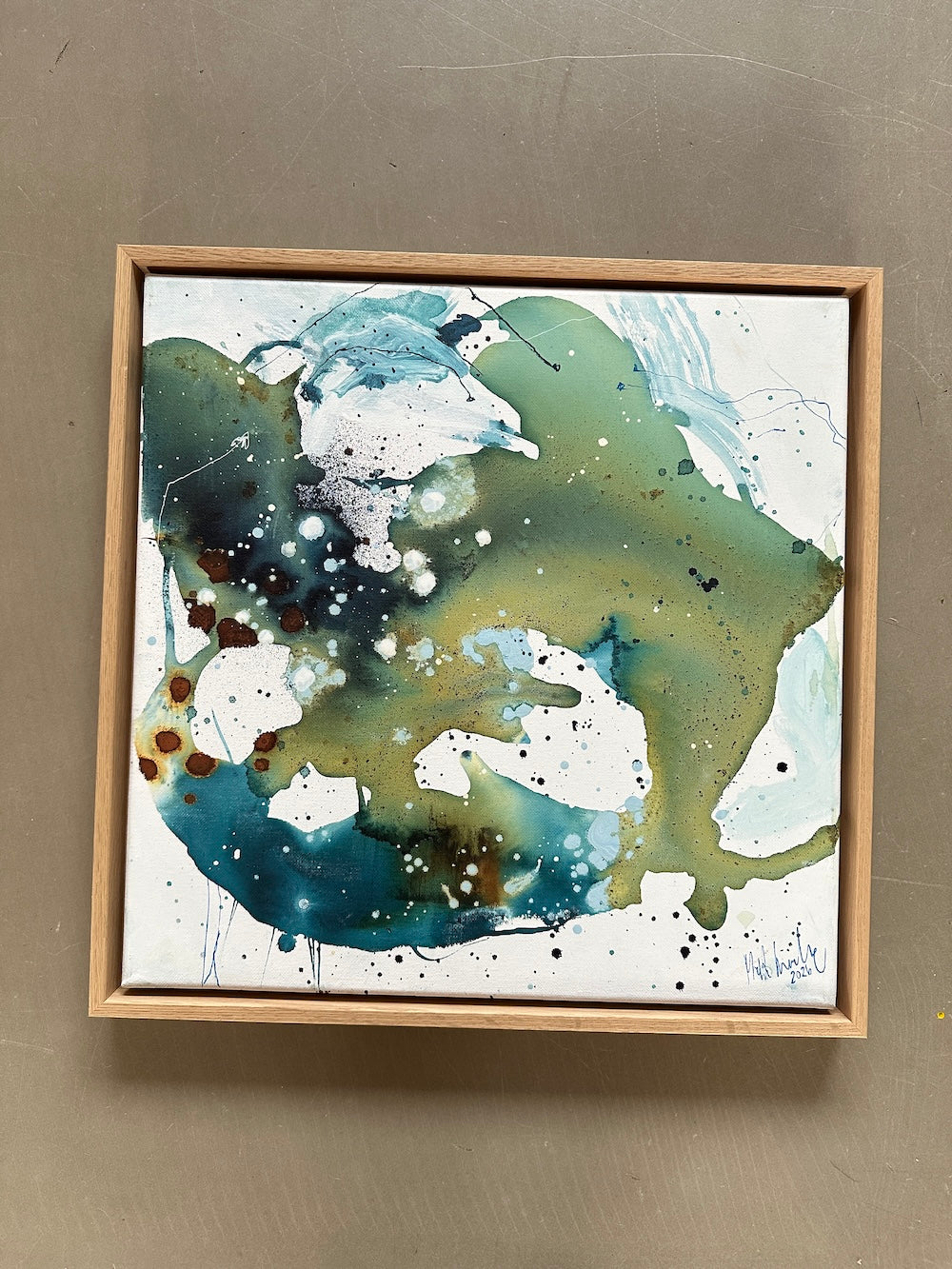 Soft Farveskitse #20   - 40x40 cm