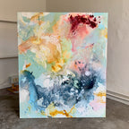 Let it flow #1 - 100x120 cm