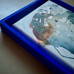 Boks-ramme i FSC-mærket fyrtræ til dit 20x20 cm maleri