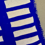 Ultramarine #3 - i egetræsramme -  39,5 x 49 cm