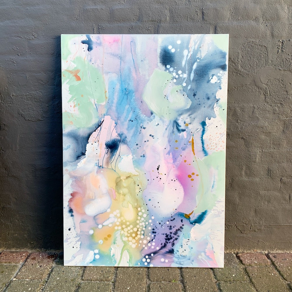Outside the crowd - 100x70 cm