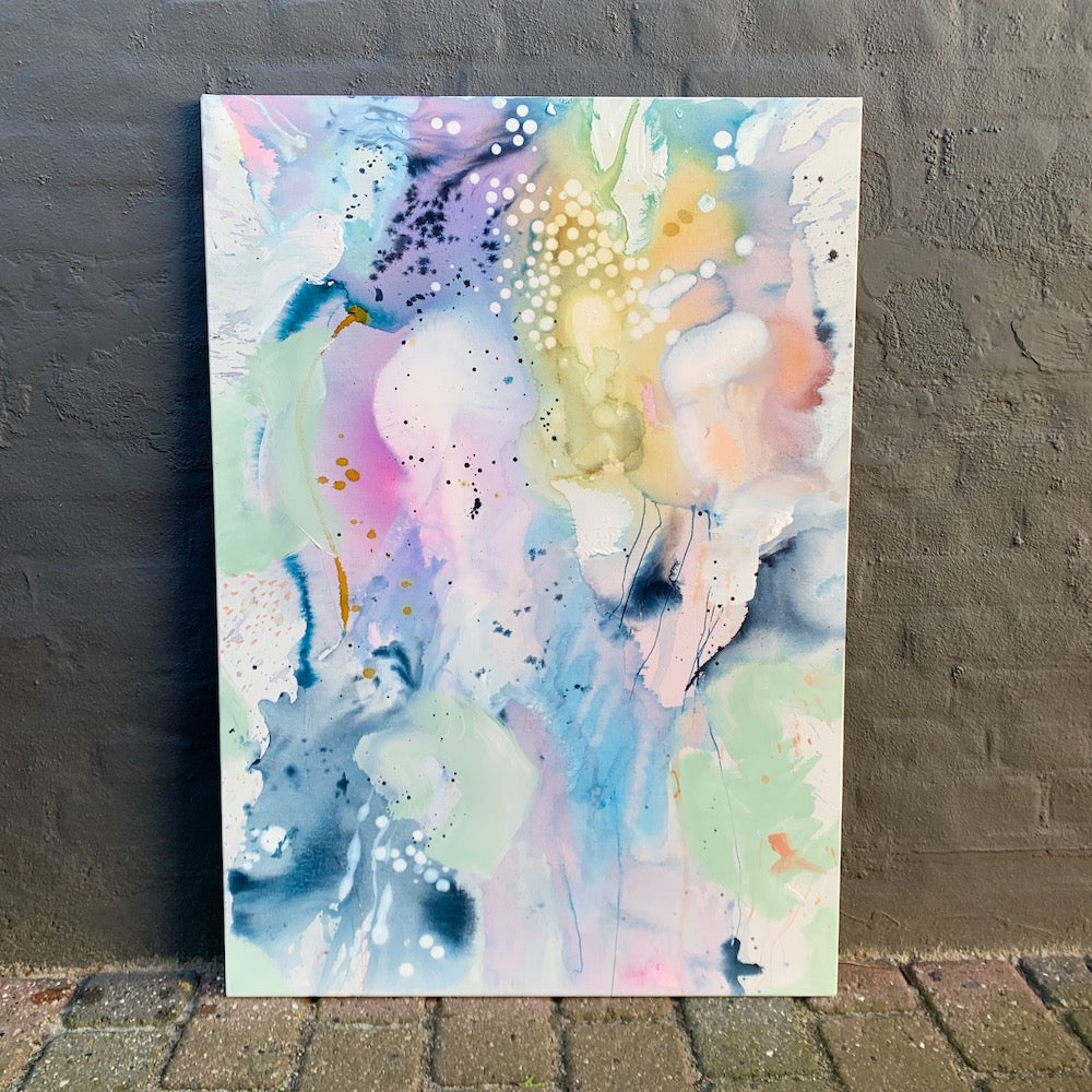Outside the crowd - 100x70 cm